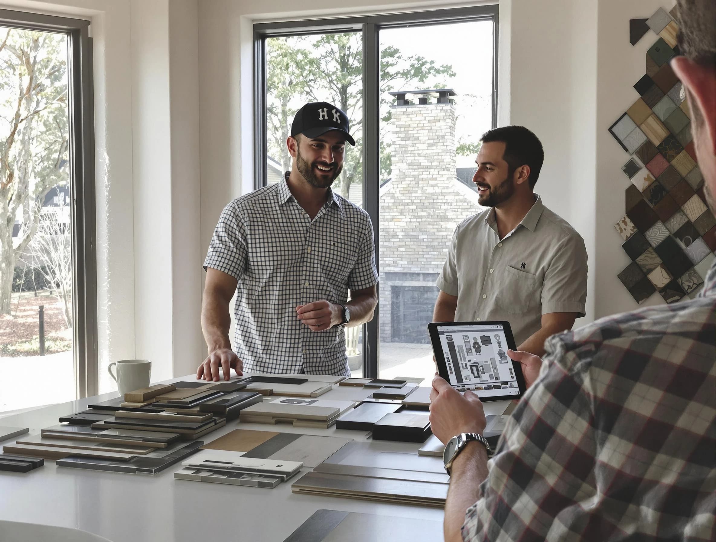 Kingfisher Chimney Sweep remodeling a chimney and fireplace in Kingfisher, OK