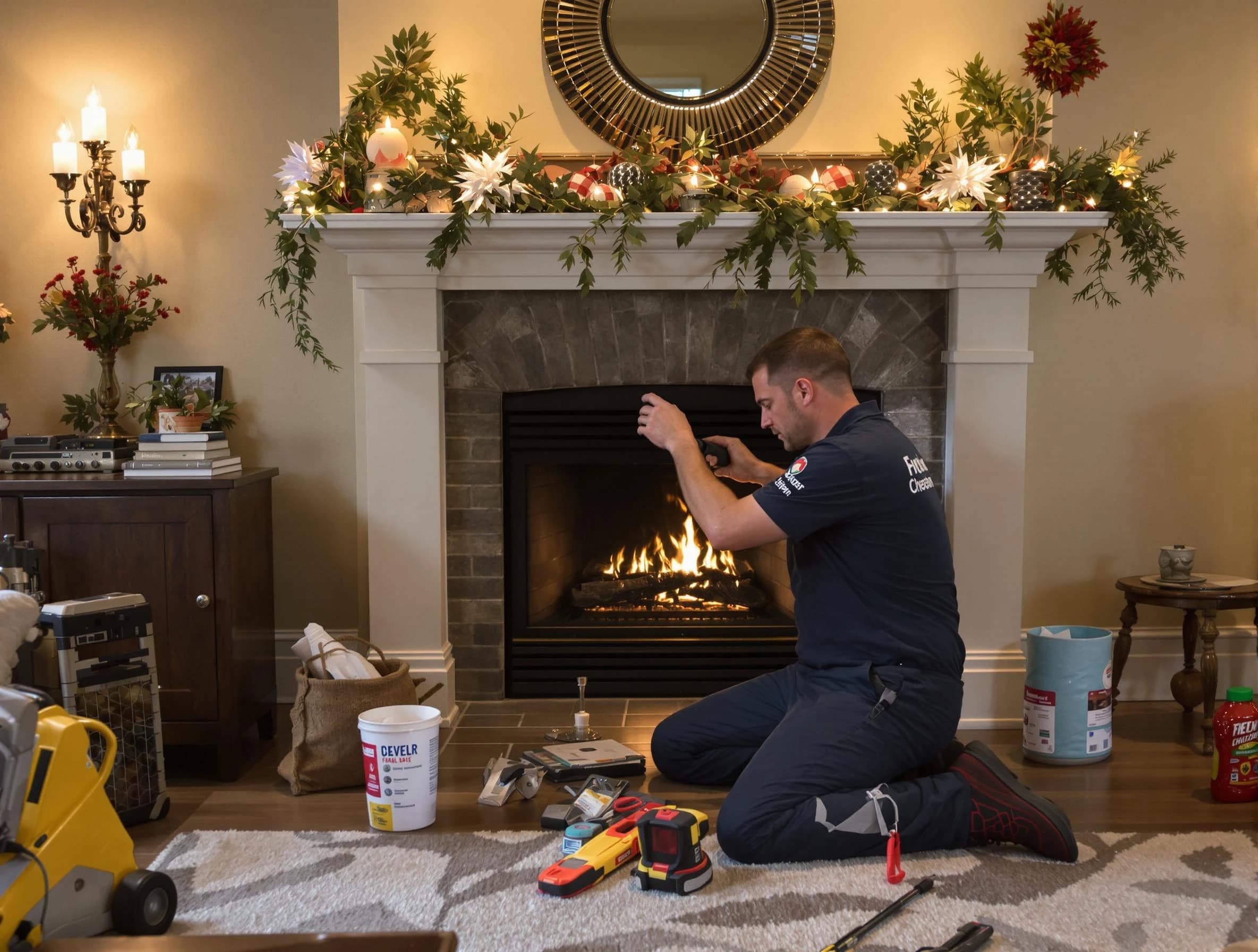 Kingfisher Chimney Sweep offering fireplace maintenance services in Kingfisher, OK