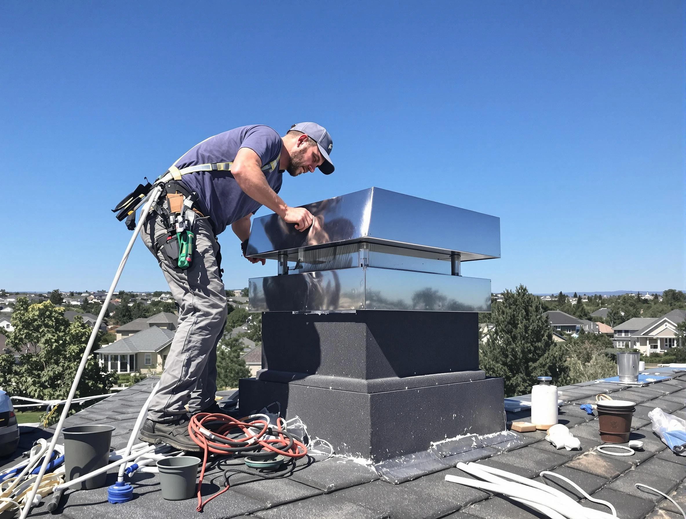 Chimney Cap Services in Kingfisher