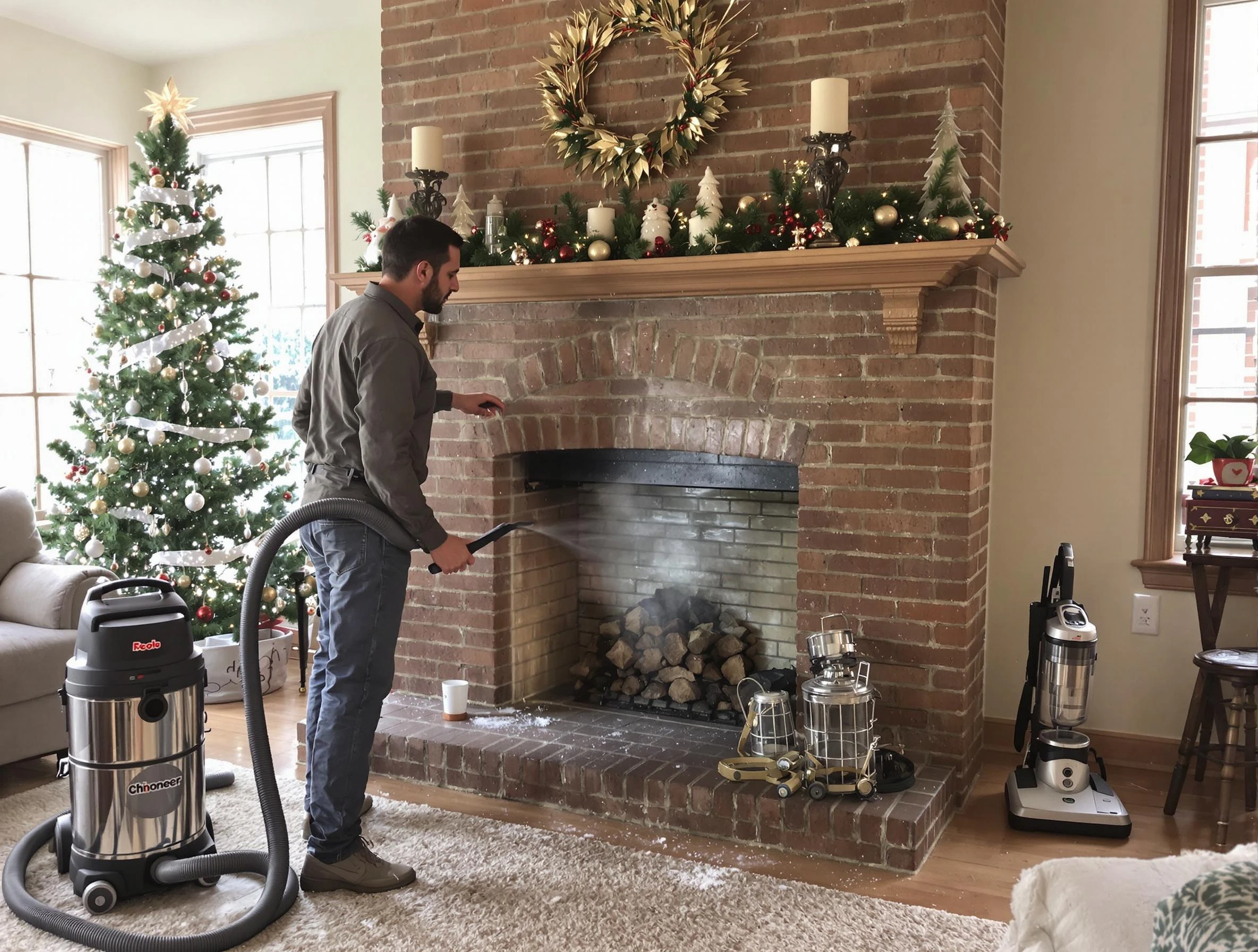 Fireplace Cleaning in Kingfisher