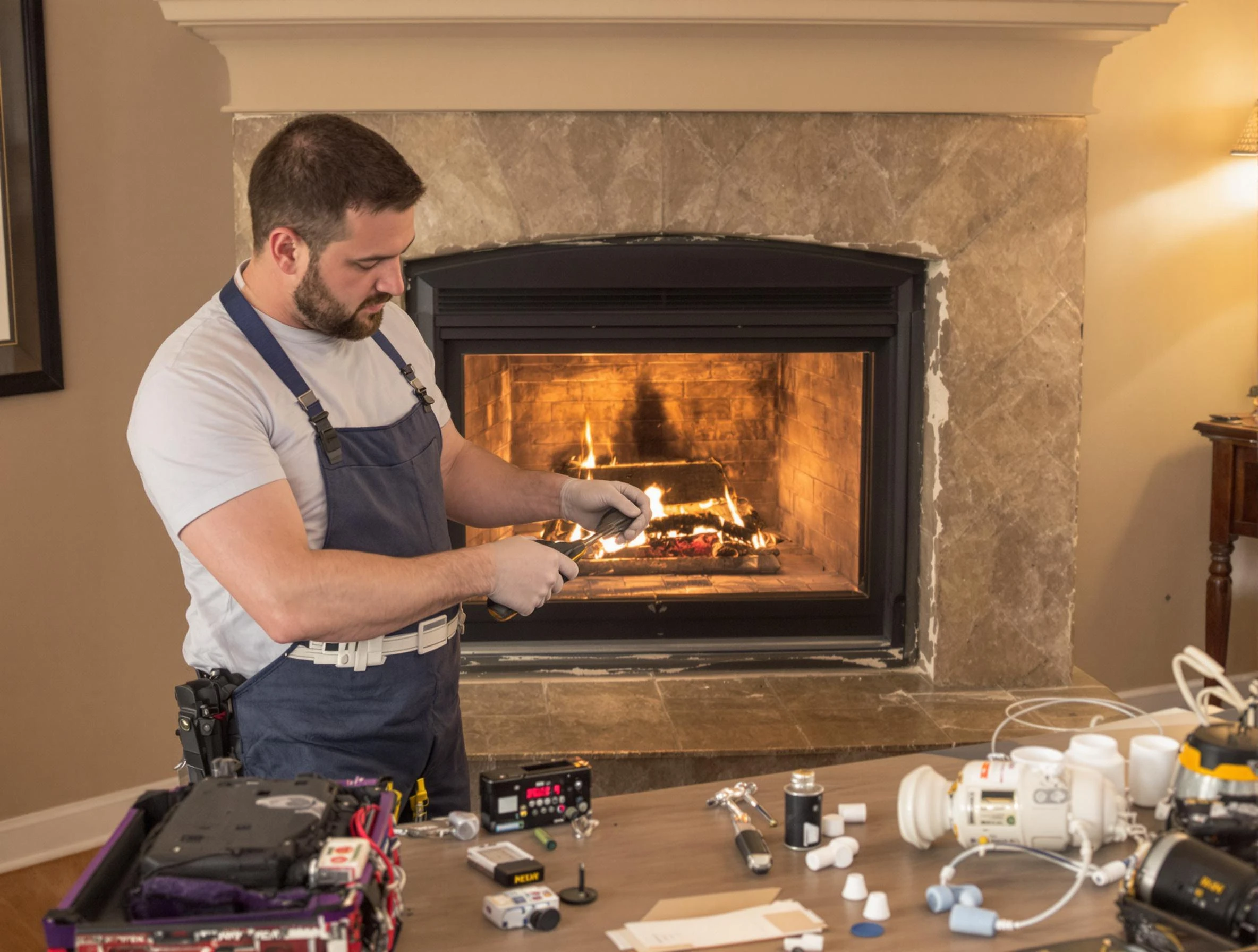 Fireplace Repair in Kingfisher
